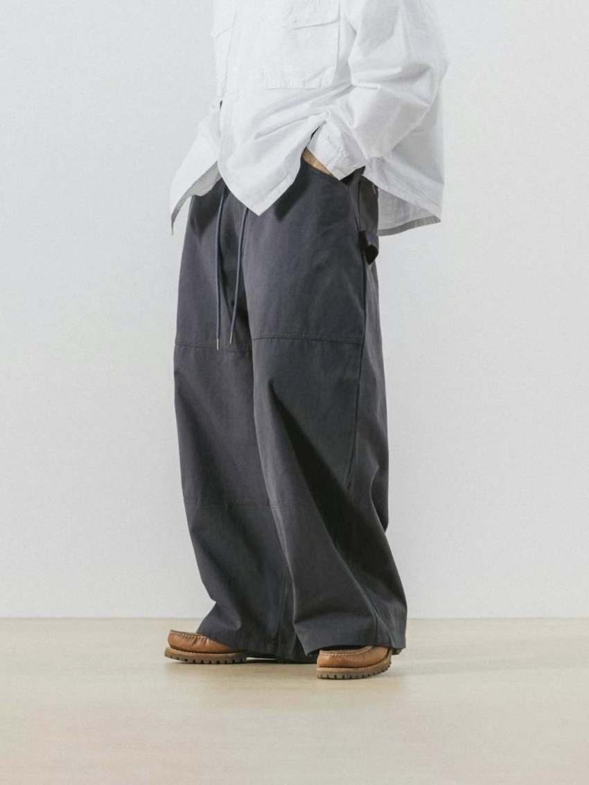 (UNISEX) Hiroi ballon pants in CHARCOAL