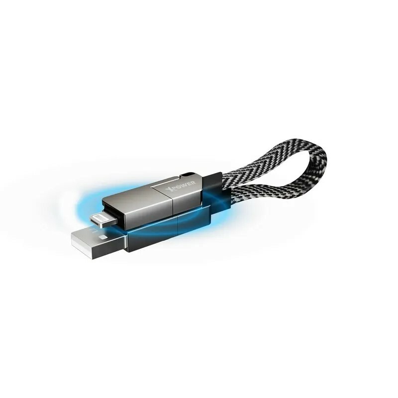 XPower 6X1 6合1 60W PD3.0 鋅合金傳輸充電短線