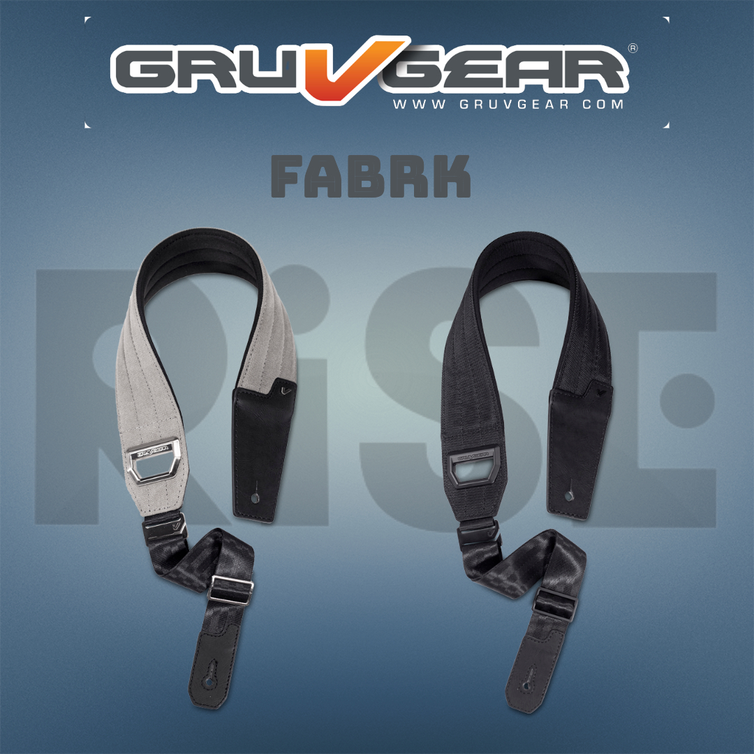 Gruv Gear FABRK 舒適超厚 吉他 貝斯 背帶