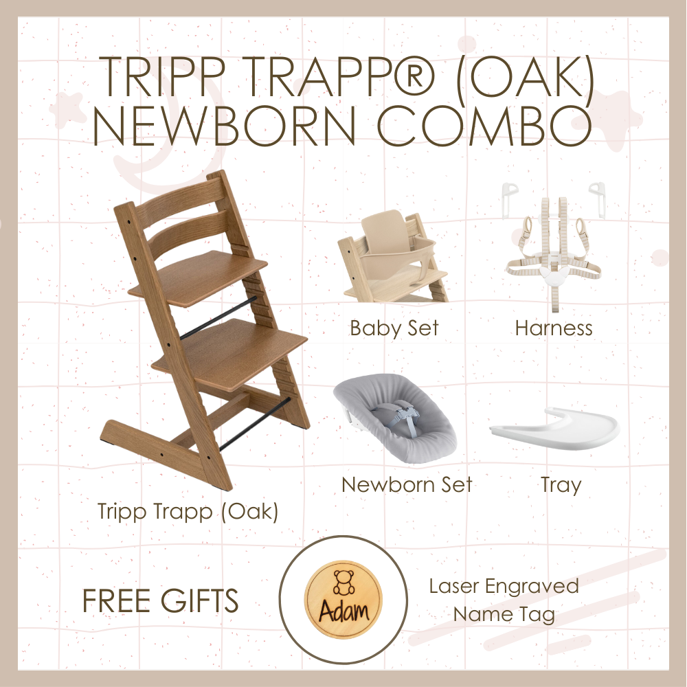 Tripp Trapp® Chair & Cushion Package with Free Baby Set