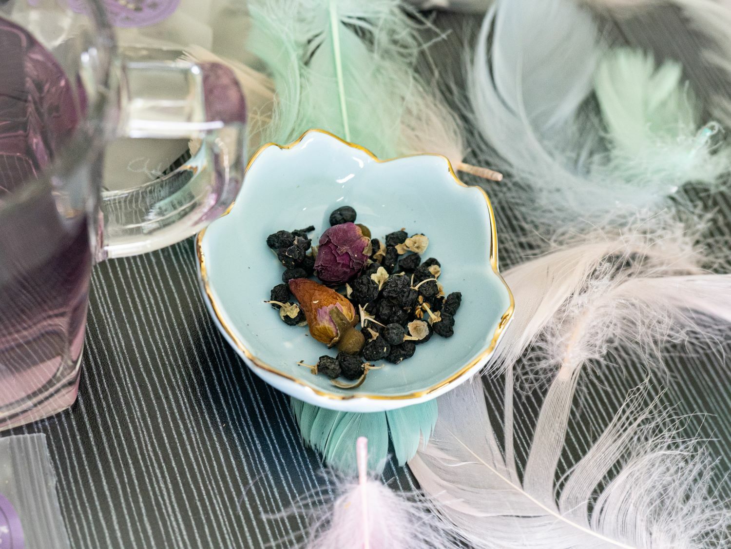 Cha Yuen - Black wolfberry rose tea (1 pack)