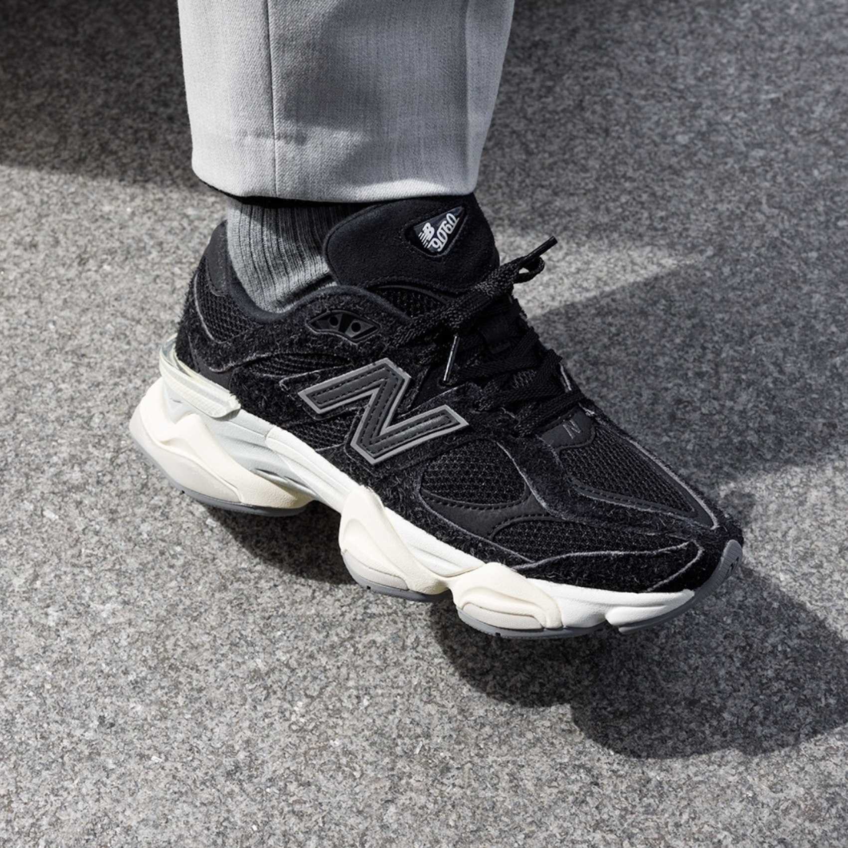 【現貨】New Balance NB 9060 復古 Y2K 麂皮 海鹽黑 U9060HSD