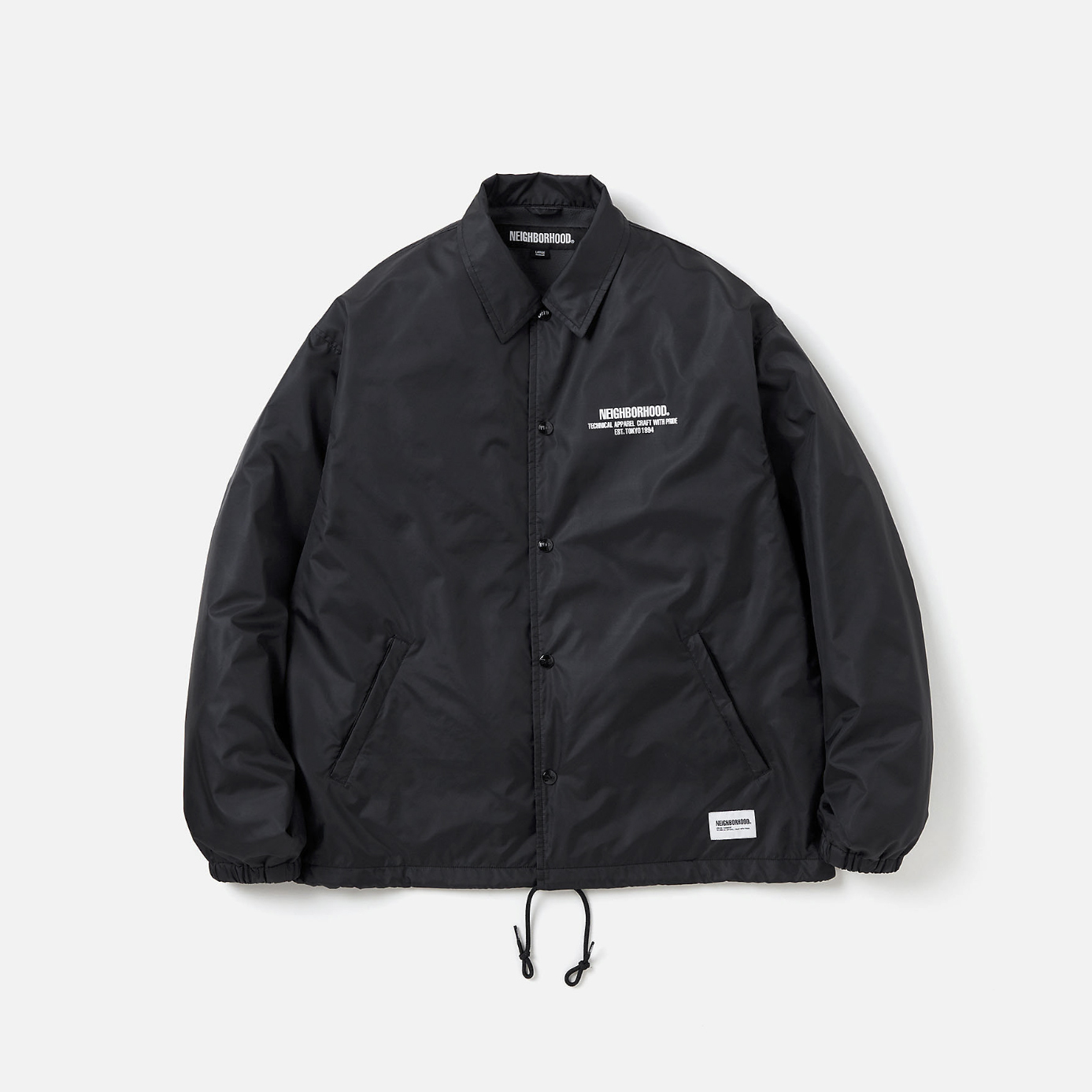 -(B6b)-NEIGHBORHOOD WINDBREAKER JACKET 風衣 教練外套 黑/海軍藍/酒紅-232TSNH-JKM01