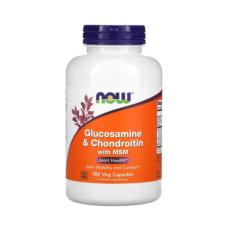 Now Foods Glucosamine Chondroitin MSM ,180 Capsules