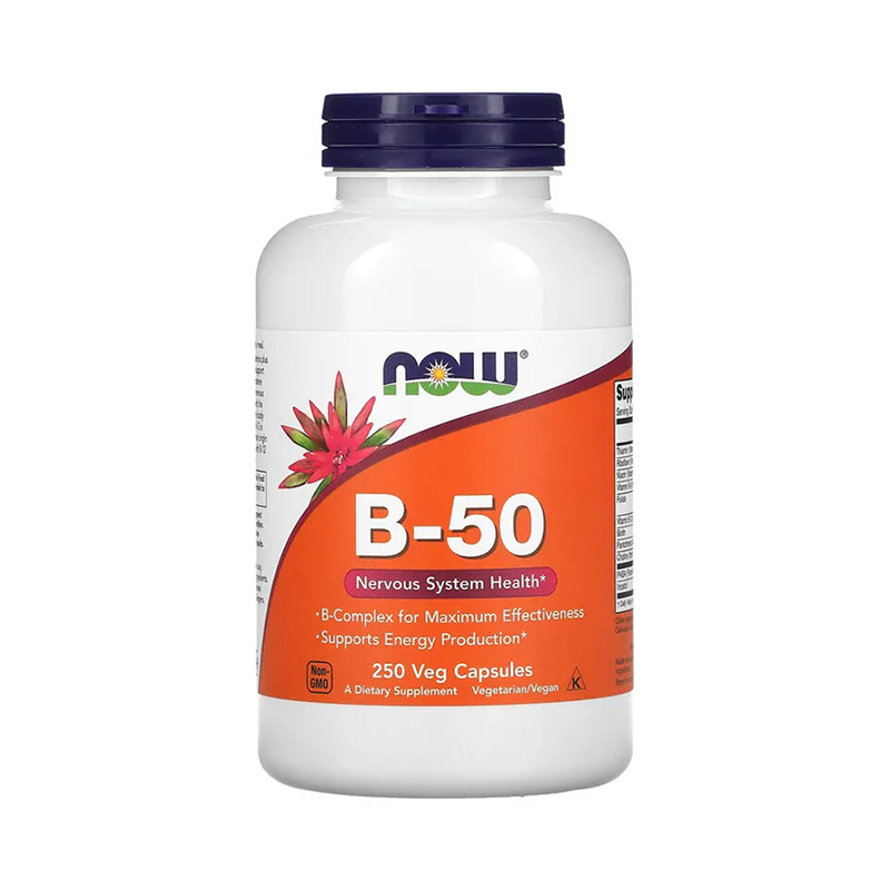 Now Foods, B-50, 250 Veg Capsules
