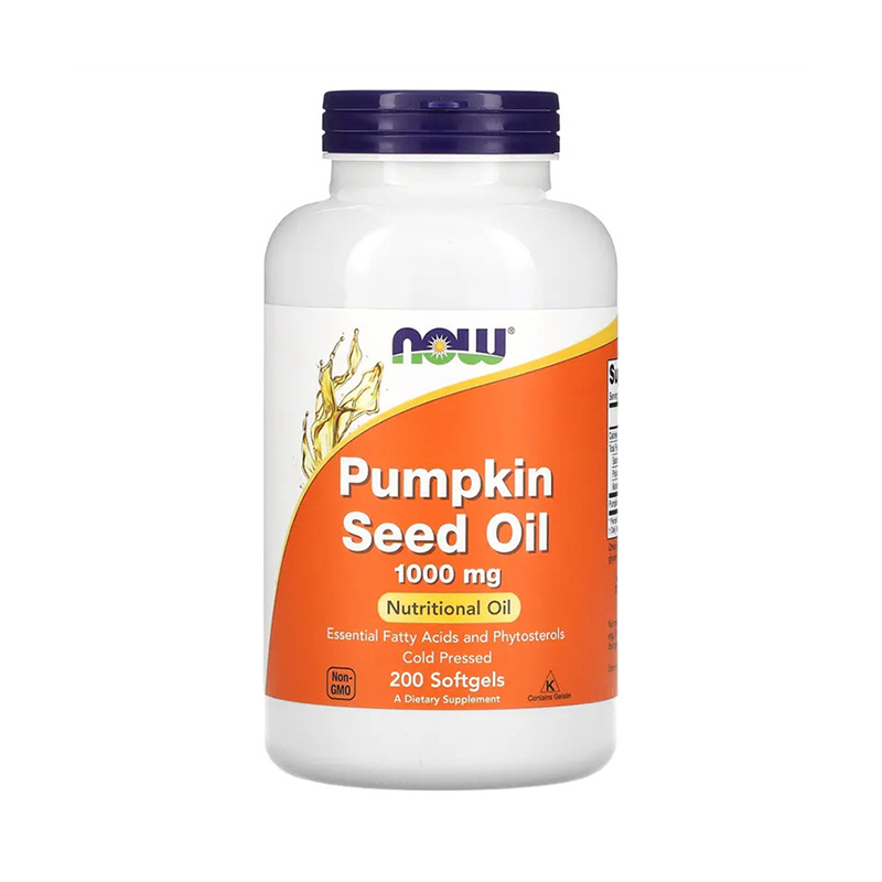 Now Foods, Pumpkin Seed Oil, 1,000 mg, 200 Softgels