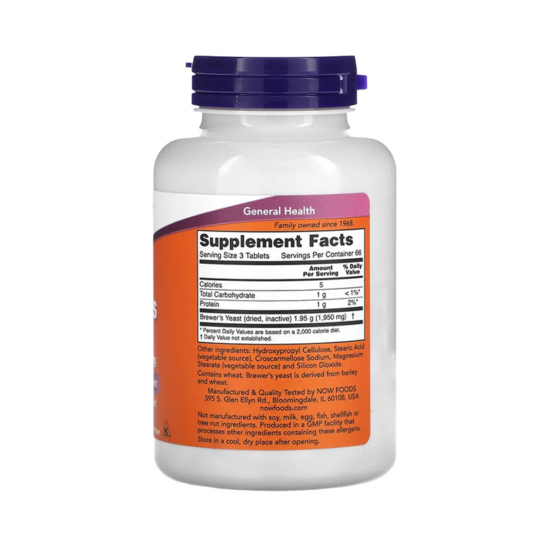 Now Foods, Brewer's Yeast, 200 Tablets