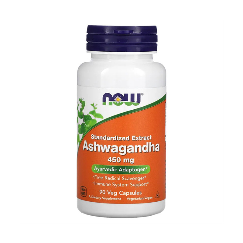 Now Foods, Ashwagandha, 450 mg, 90 Veg Capsules