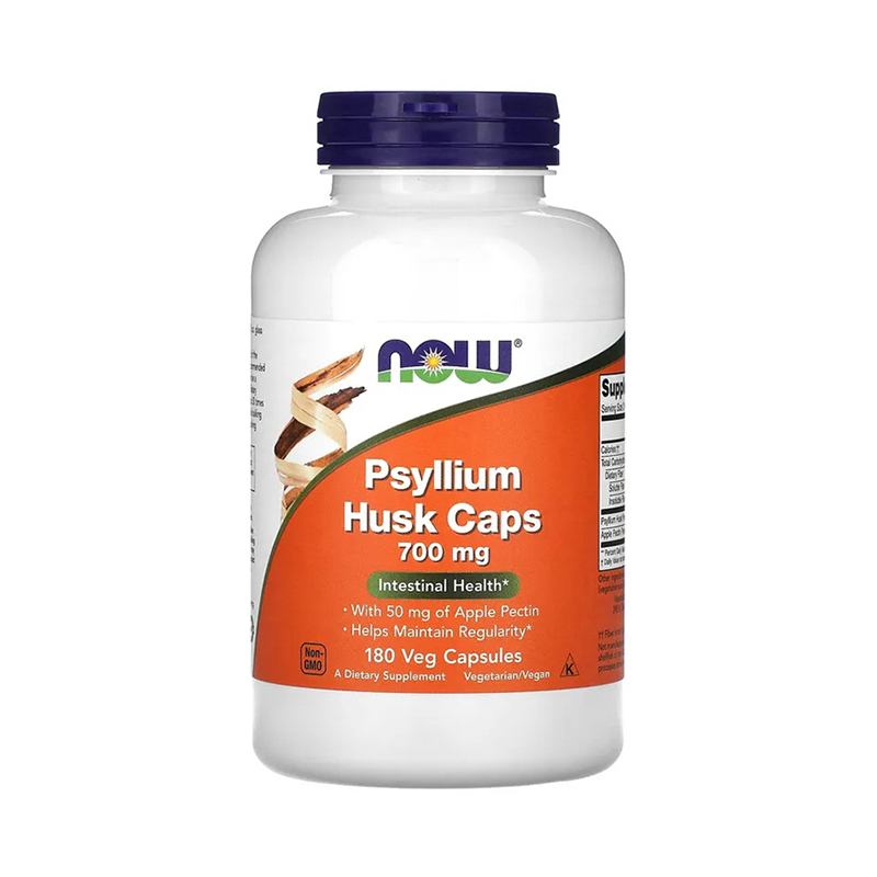 Now Foods, Psyllium Husk Caps, 700 mg, 180 Capsules