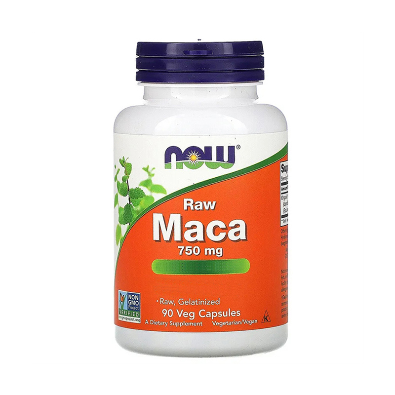Now Foods, Maca, Raw, 750 mg, 90 Veggie Caps