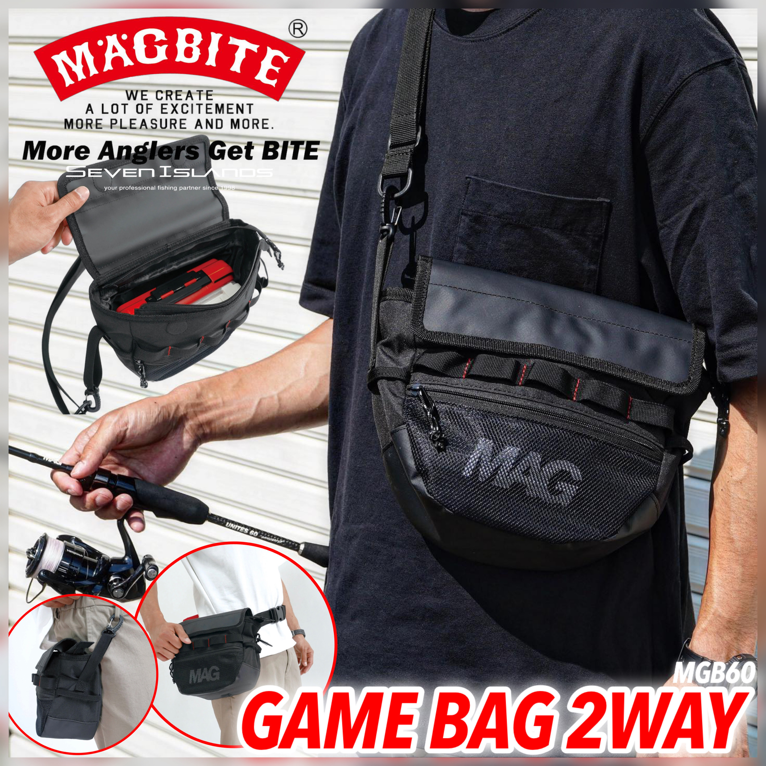 MAGBITE Game Bag 2WAY MGB60