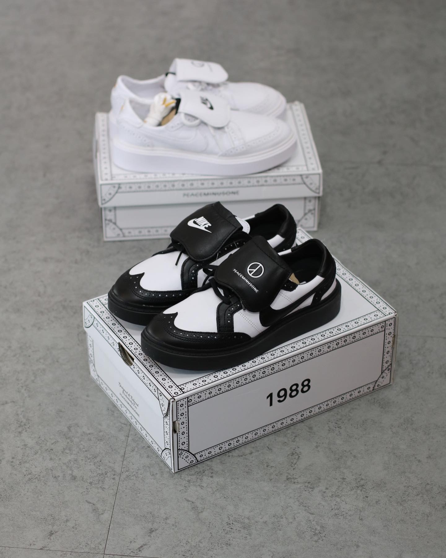 Nike Kwondo 1 G-Dragon Peaceminusone Black White Panda  DH2482-101