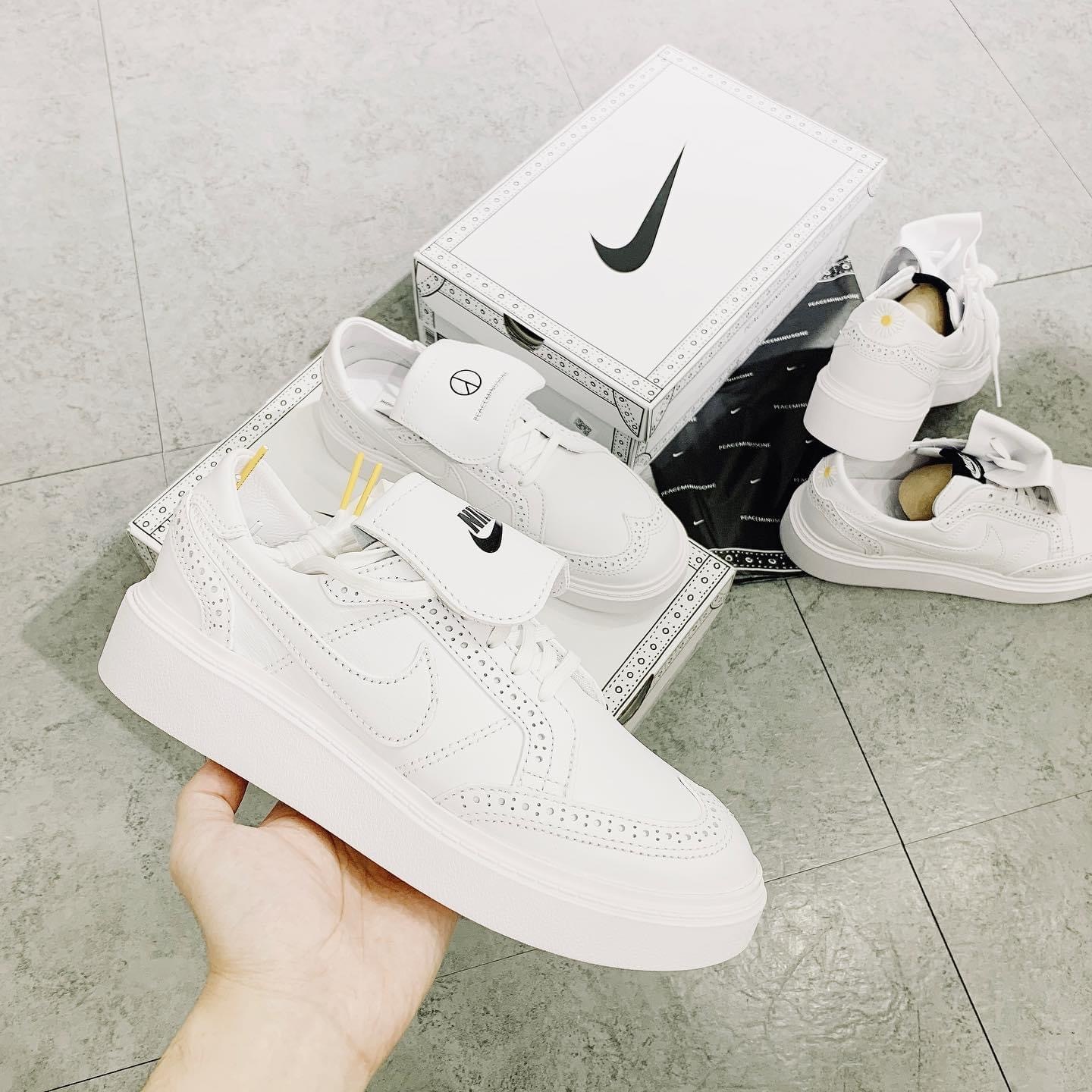 Nike Kwondo 1 G-Dragon Peaceminusone Triple White DH248