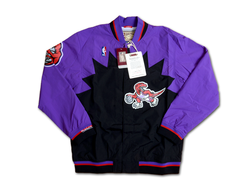 Mitchell & Ness 多倫多暴龍隊 1995-1996 球員版 熱身外套