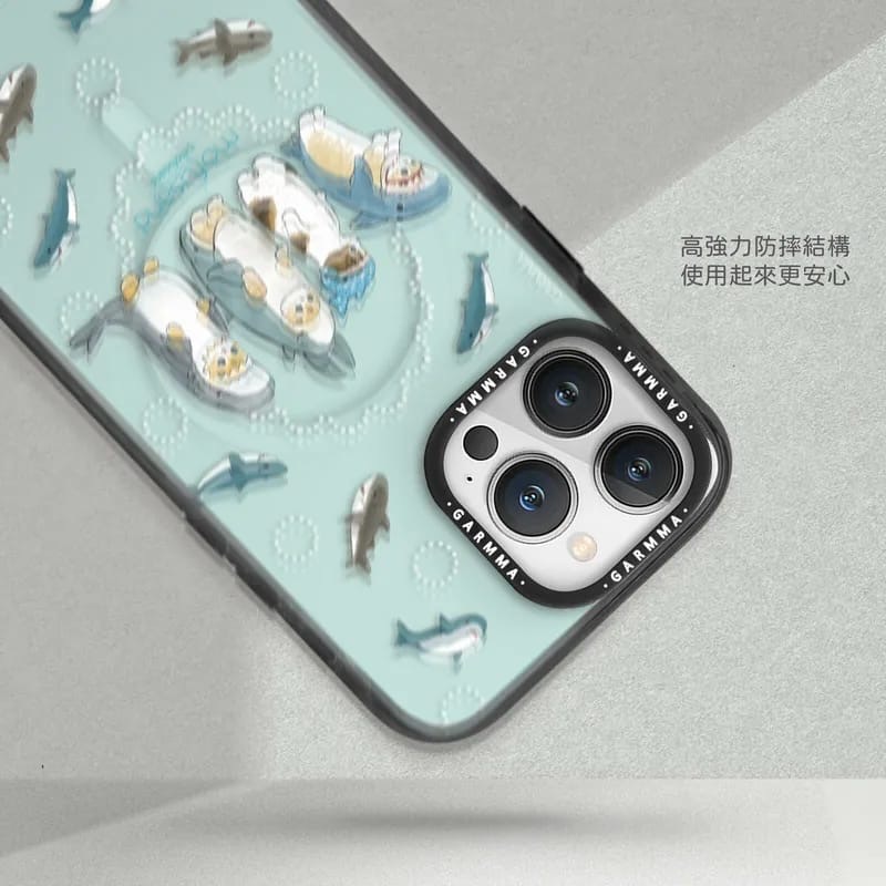 iPhone 15系列「磁吸款 」保護殼mofusand貓福珊迪