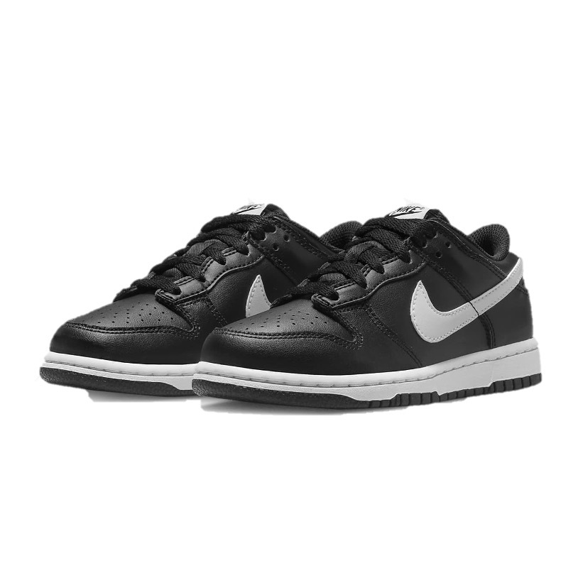 NIKE DUNK LOW (PS) BLACK PANDA 2.0