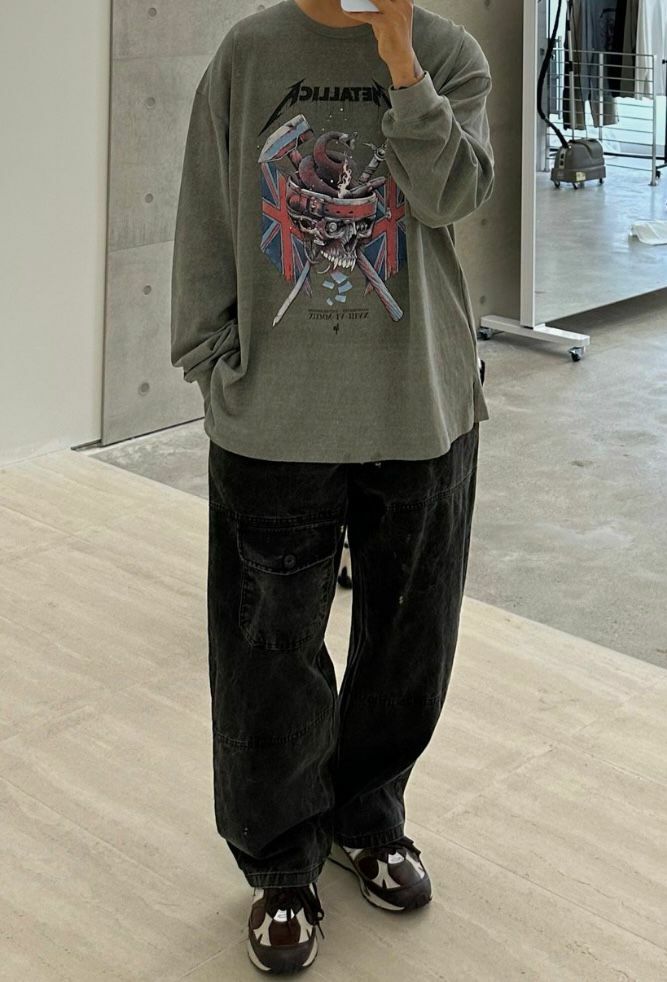 淨色鬆身褲 12GAUGE-004P