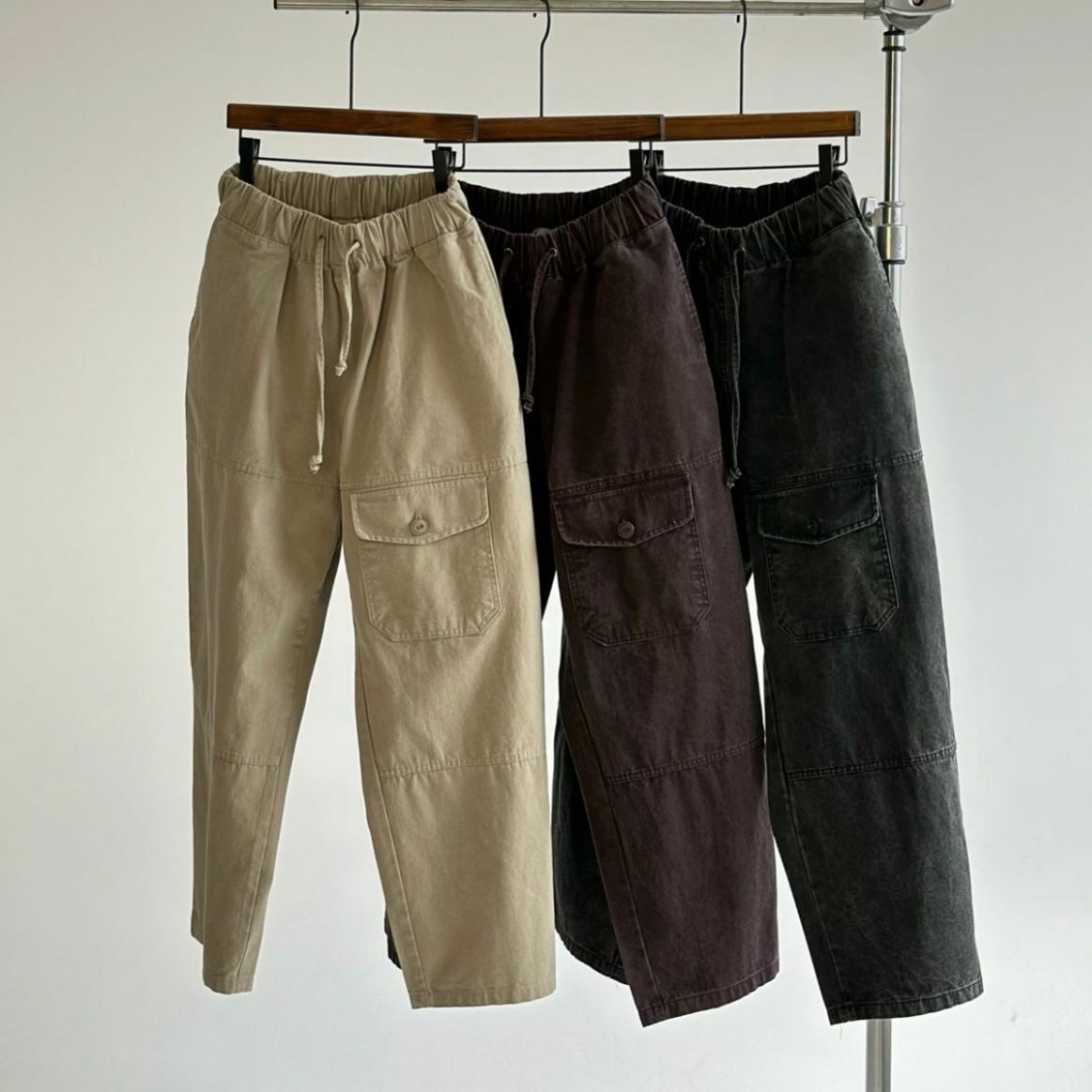 淨色鬆身褲 12GAUGE-004P