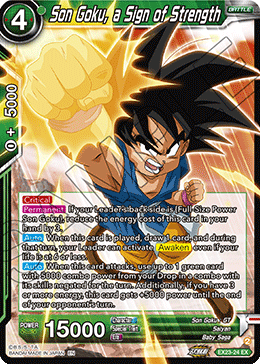 EX23-24 Son Goku, a Sign of Strength