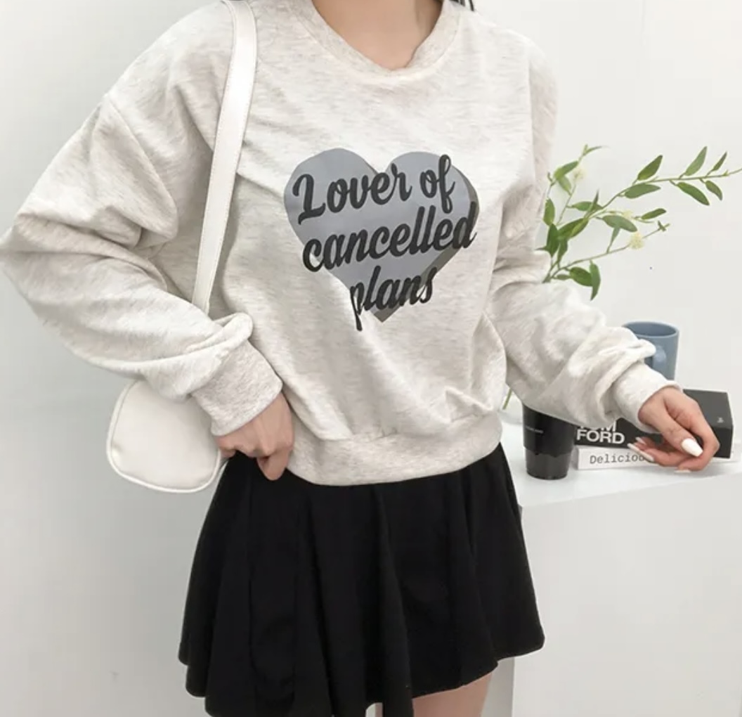 推！Lover's Crop Sweater