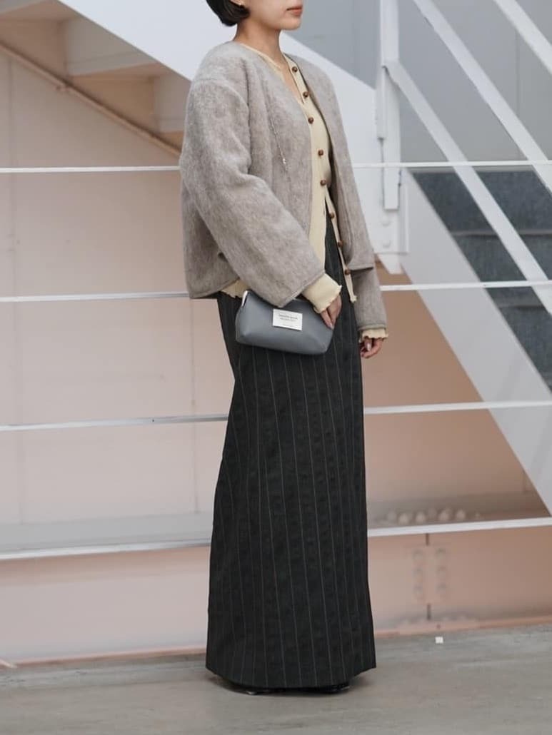 BEAUTIFUL PEOPLE / Oblong Clasp Pouch