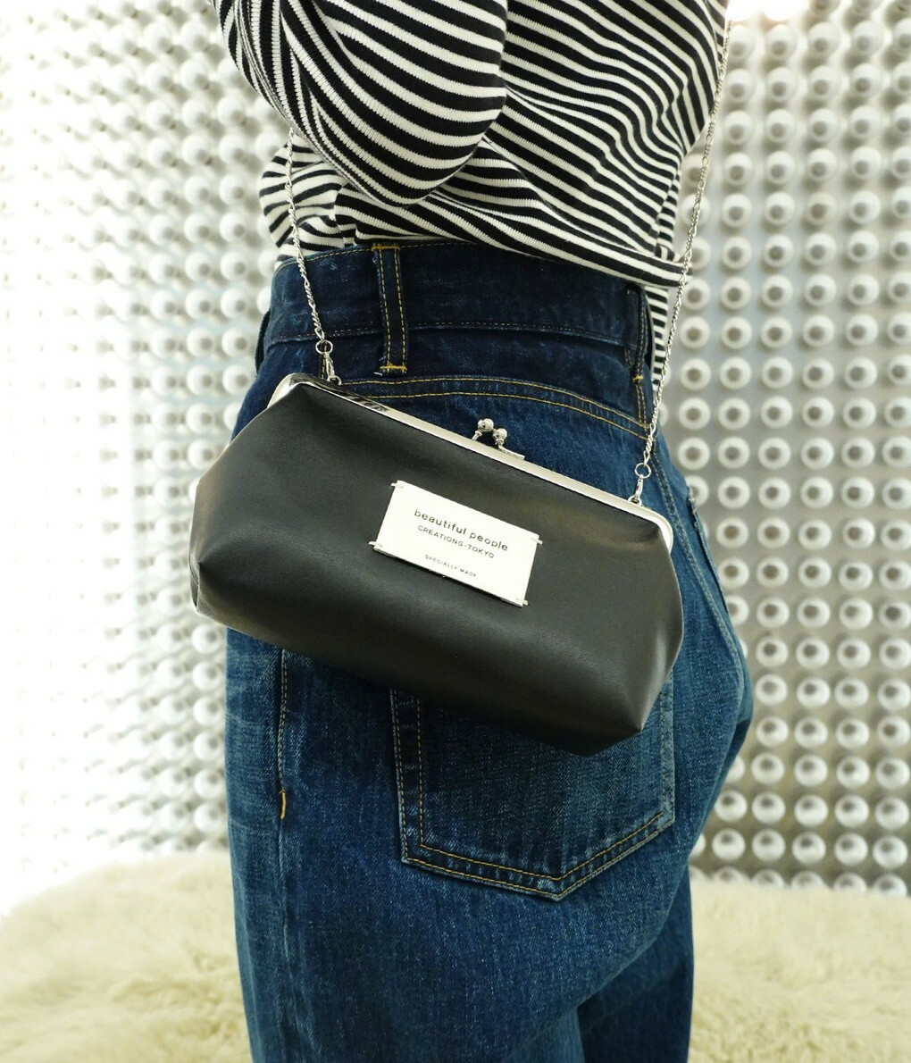 BEAUTIFUL PEOPLE / Oblong Clasp Pouch