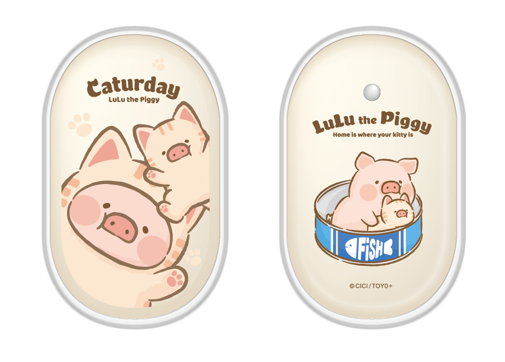 LULU THE PIGGY-二合一暖蛋連行動電源