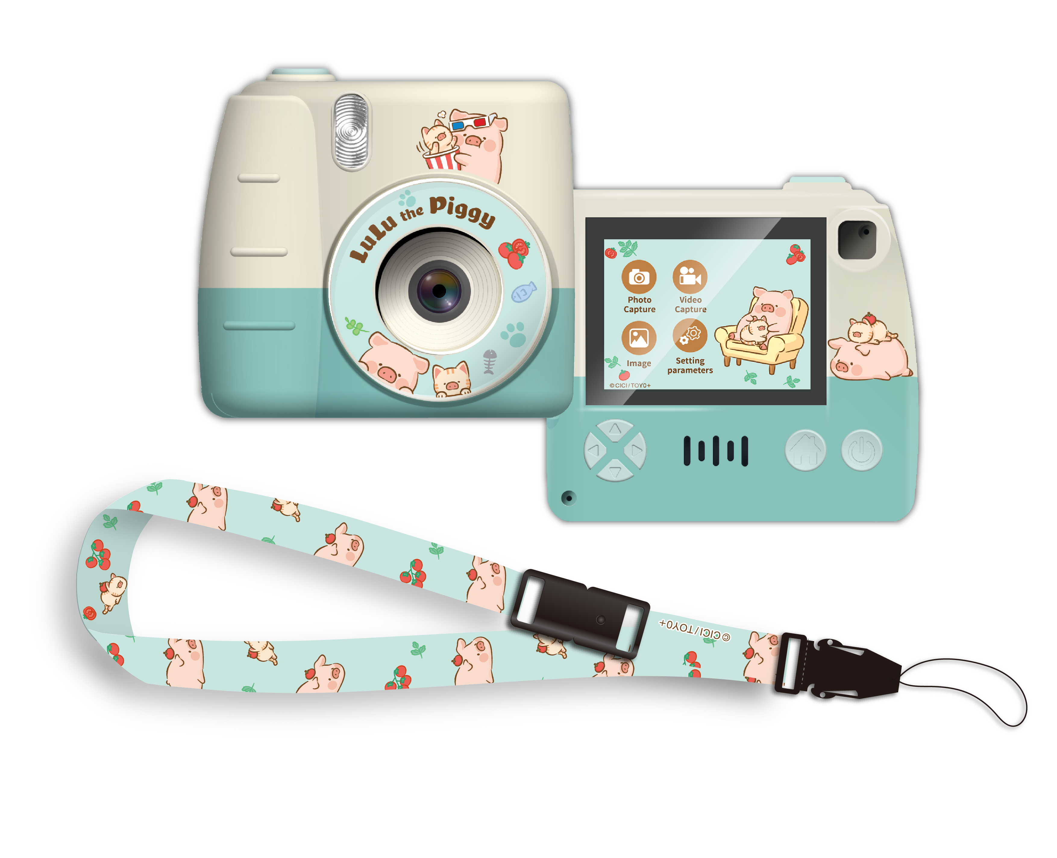 LULU THE PIGGY-兒童數碼相機