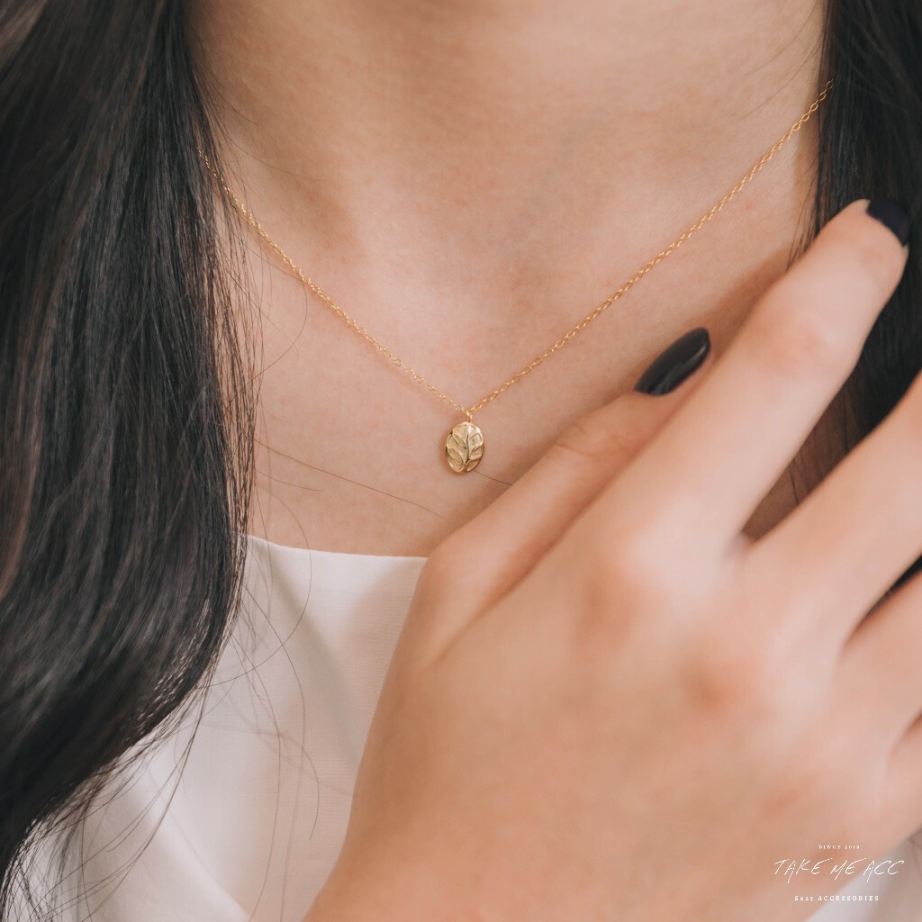 秋意小葉｜純銀項鍊