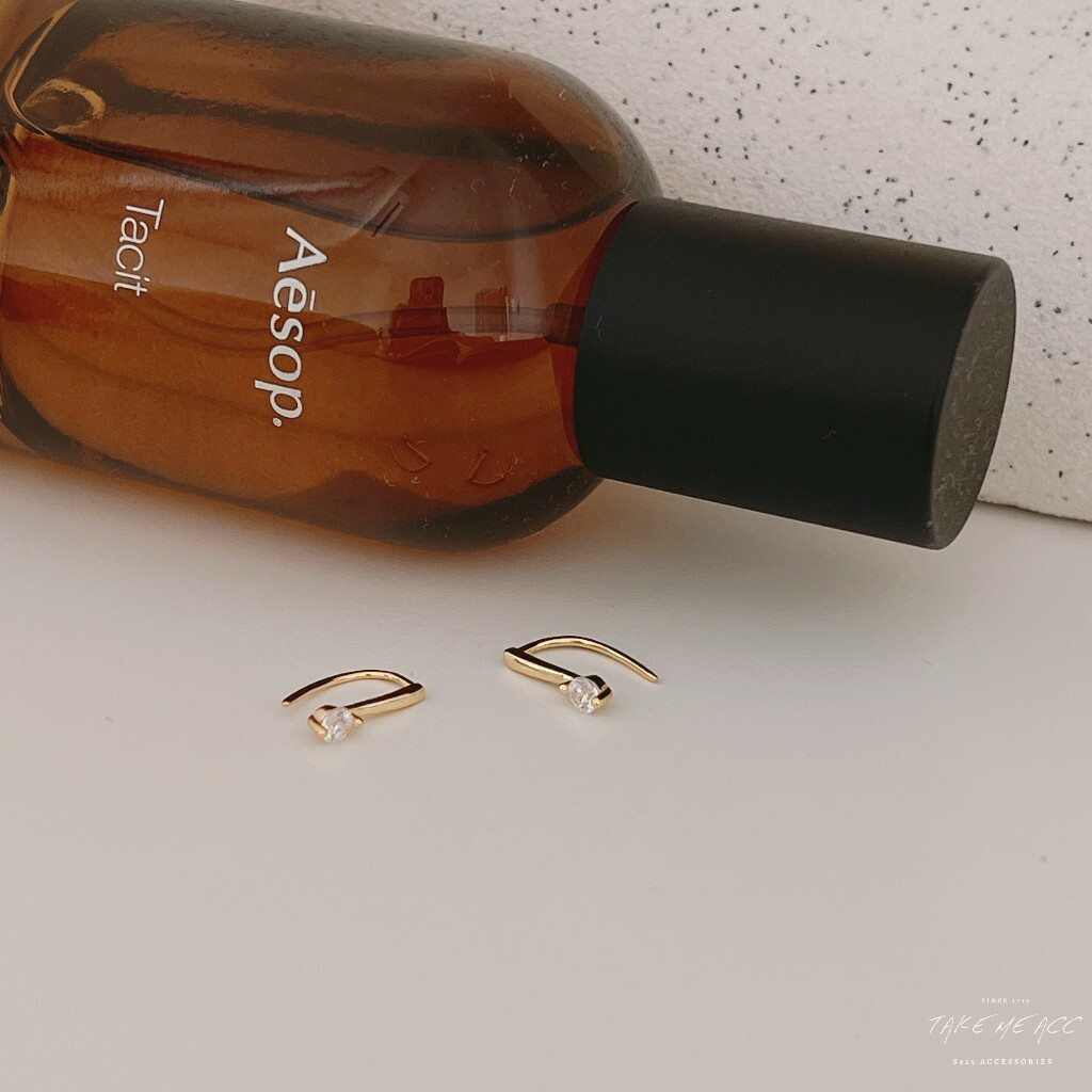 銀河的小星點｜全純銀耳環