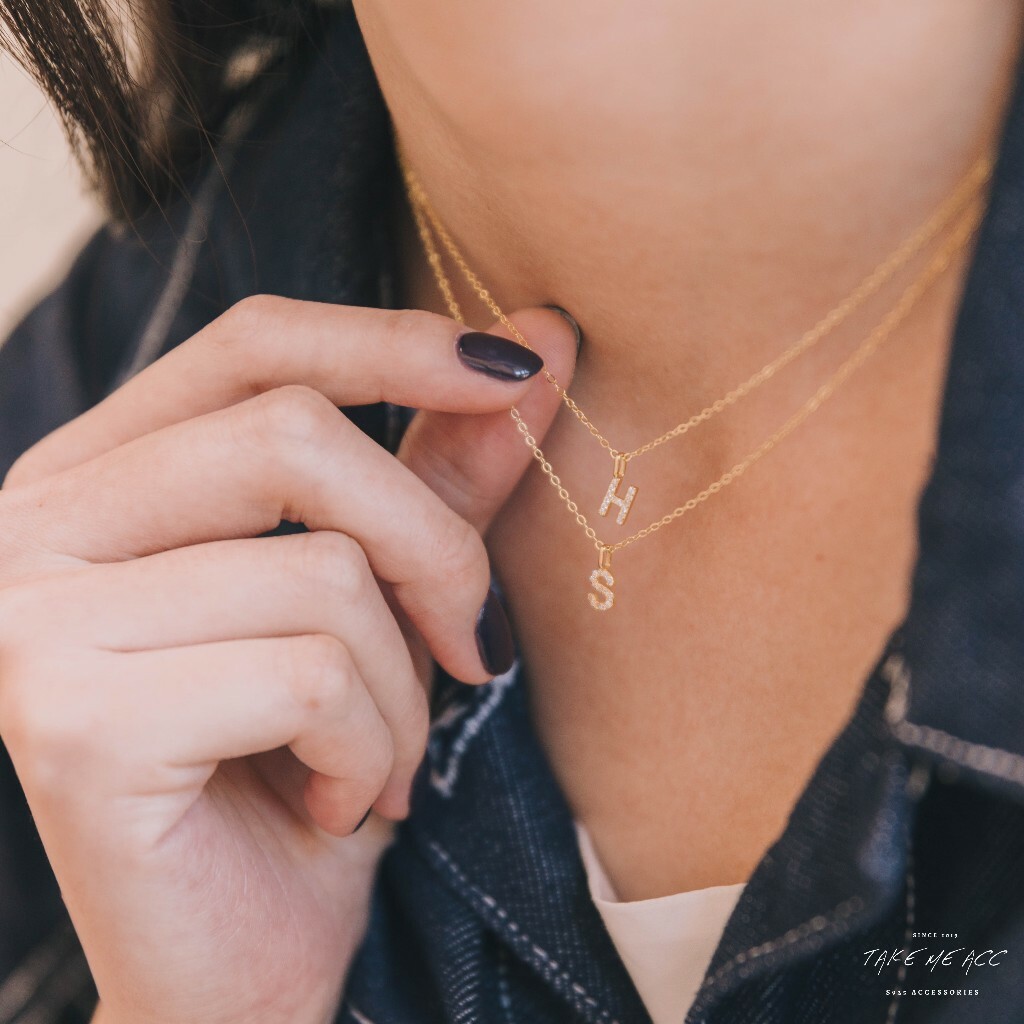 屬於妳的字母項鍊｜純銀項鍊