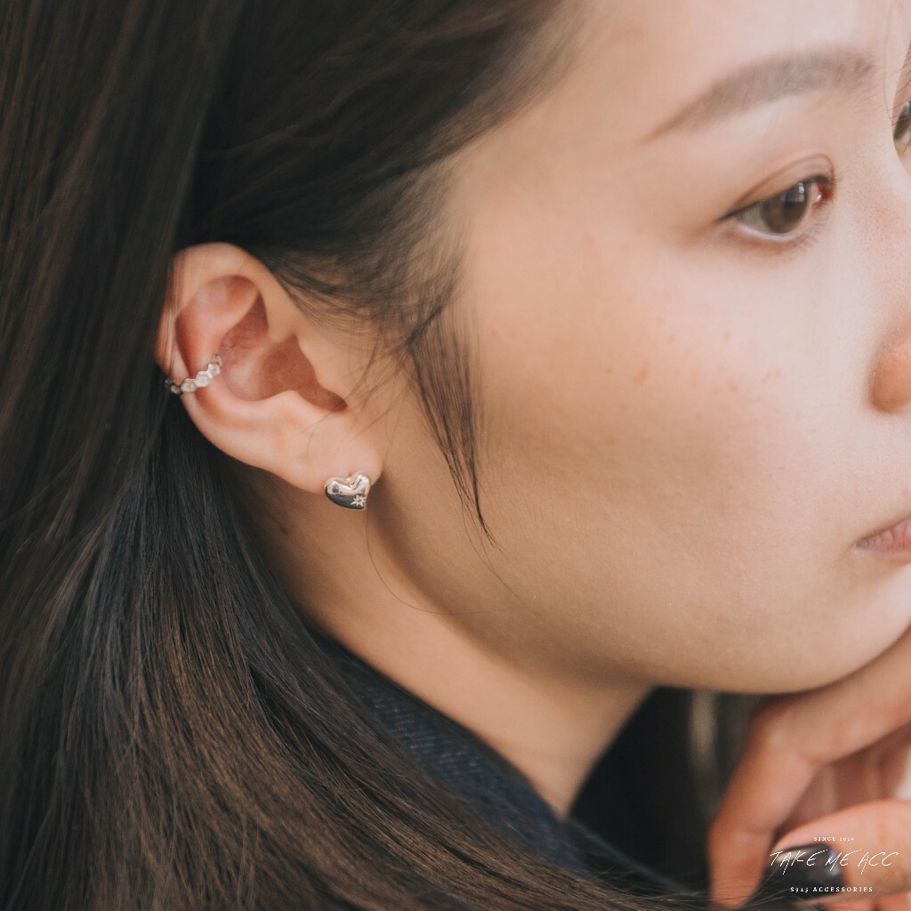 心中的星｜全純銀耳環