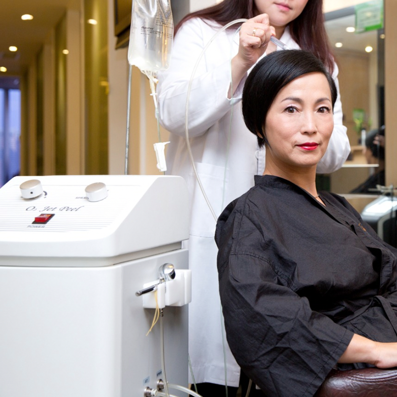 生髮療程優惠-活髮療程-O2JetPeel深層清潔頭皮療程