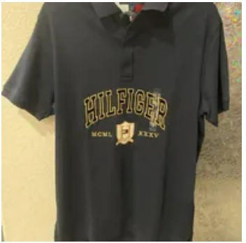 [S] TOMMY HILFIGER REGULAR FIT EMBROIDERED CREST LOGO POLO,NAVY, 78J8885-410 [FINAL SALE] (STH409)