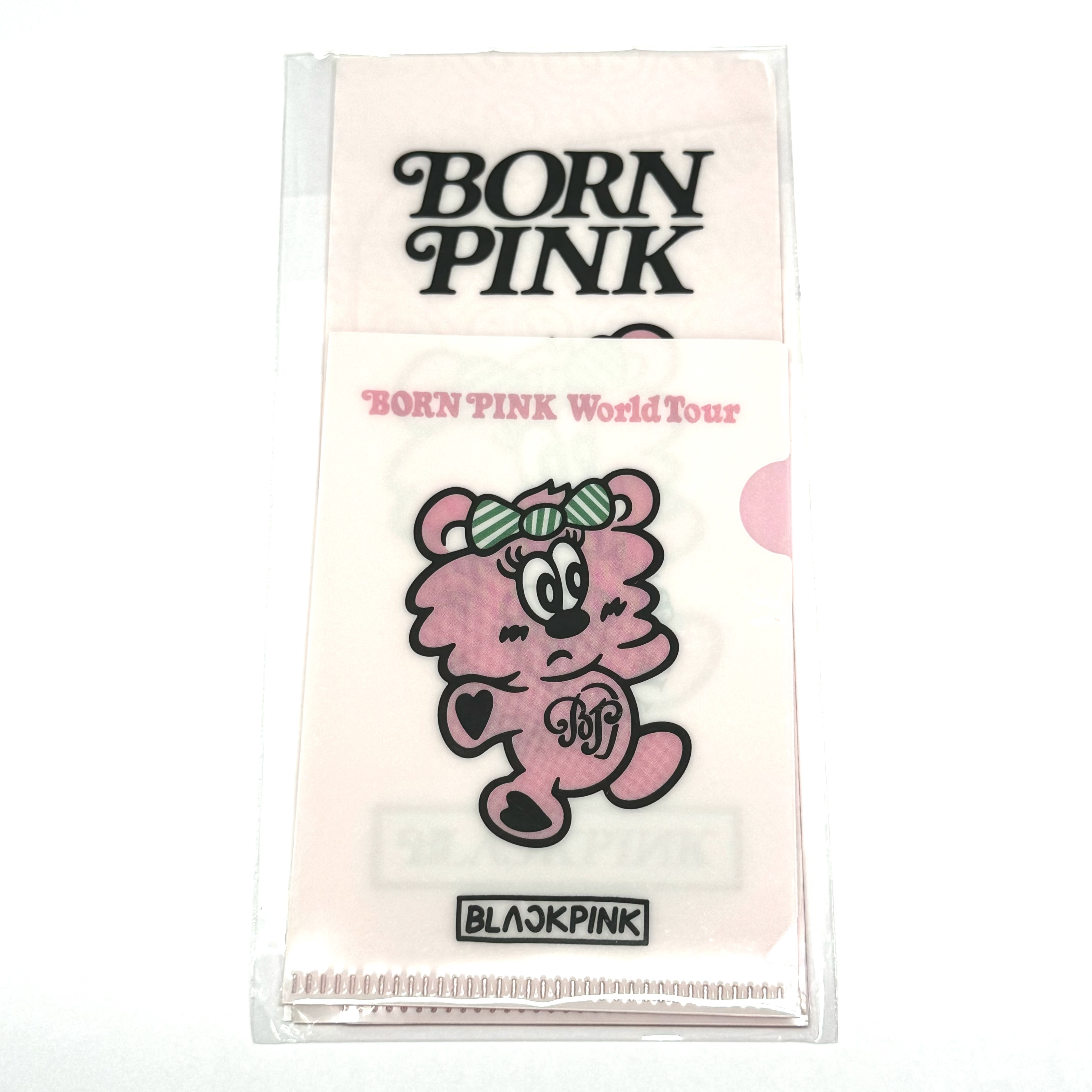 BLACKPINK Born Pink x Verdy Mini Clear File Set