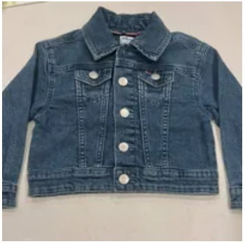 [S] TOMMY HILFIGER DENIM JACKET,MEDIUM BLUE, TGMGM00X-407 [FINAL SALE] (STH413)