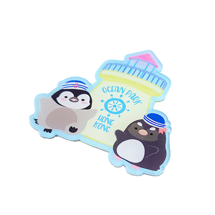 Sailor Penguin Lighthouse Magnet