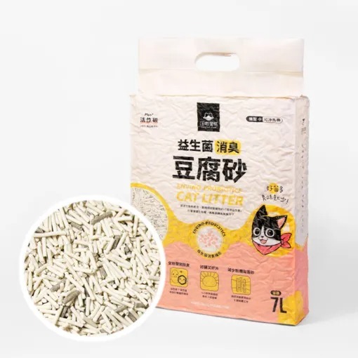 汪喵星球｜益生菌消臭豆腐砂 原味(條型) 7L