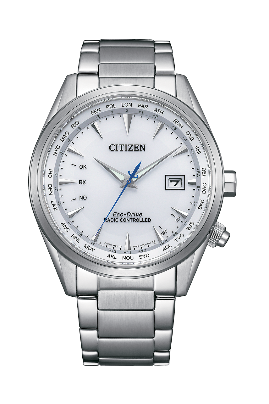 行貨 Citizen Eco-drive radio-controlled Watch CB0270-87A Silver / CB0270-87L Green ,光動能 萬年曆 世界時間, 五局電波接收(美國,歐洲,日本-東西,中國)