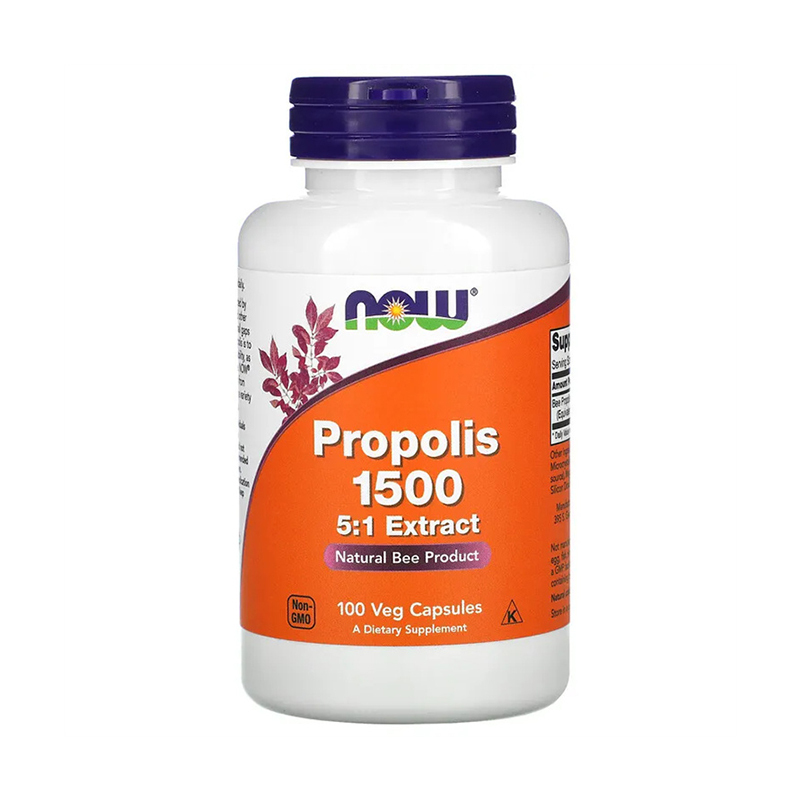 Now Foods, Propolis 1500, 300 mg, 100 Veg Capsules