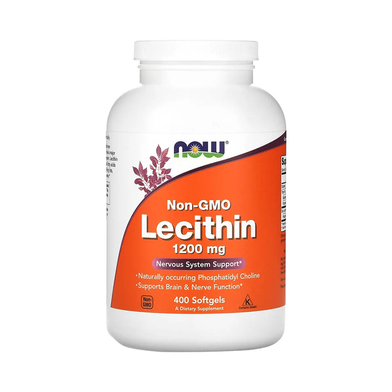 Now Foods, Non-GMO Lecithin, 1200 mg, 400 Softgels