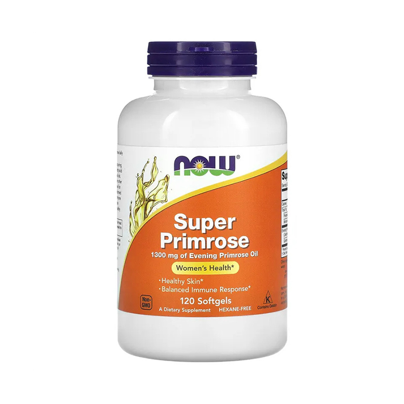Now Foods, Super Evening Primrose Oil, 1300 mg, 120 Softgels