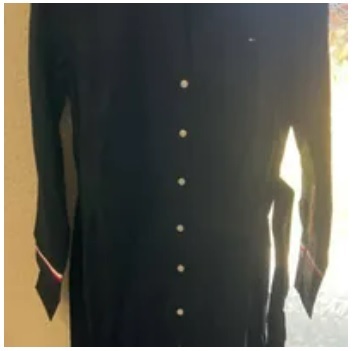 [S] TOMMY HILFIGER BELTED POPLIN SHIRT DRESS,NAVY, 76J4227-410 (STH435)