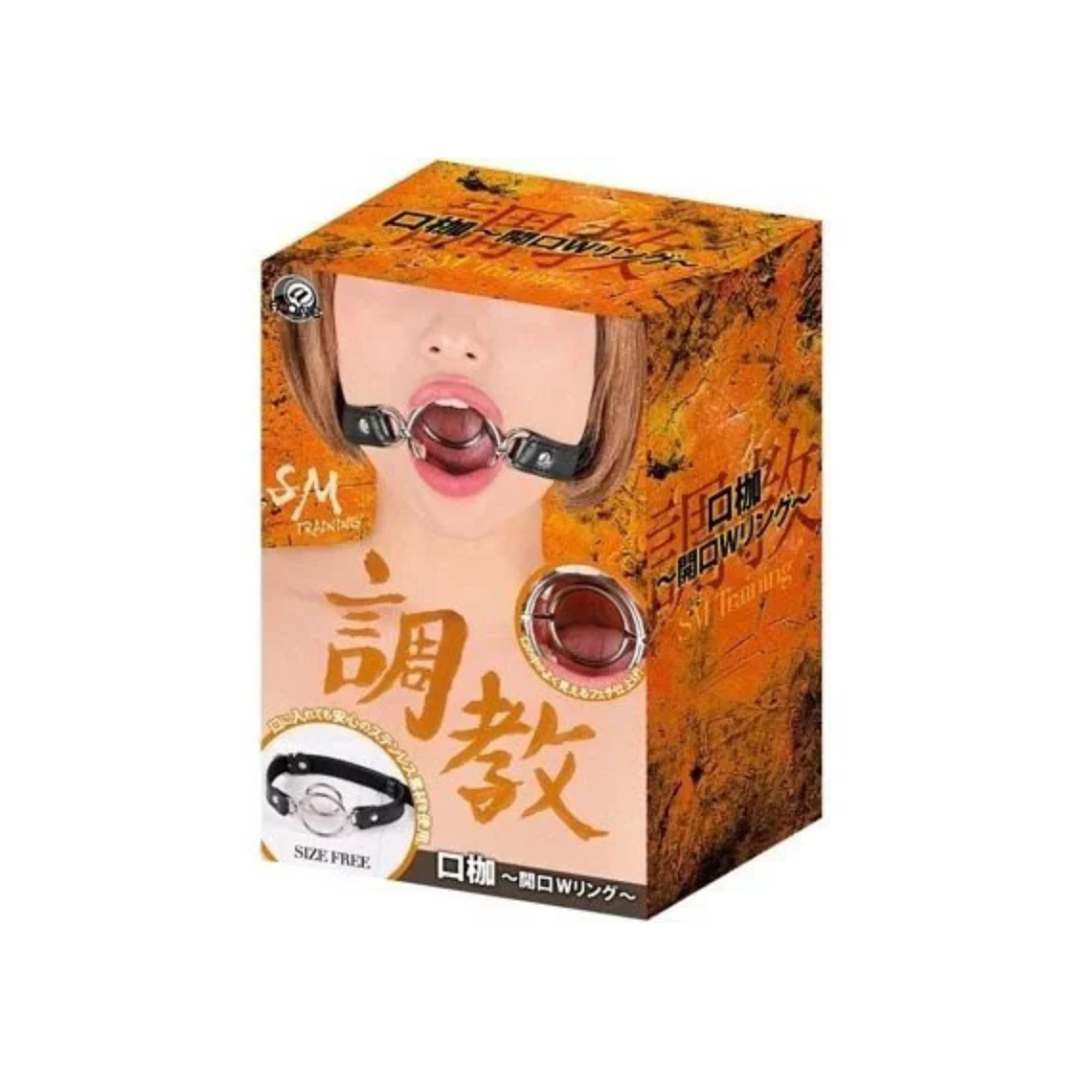 A-One - SM 調教 口枷 -開口W環