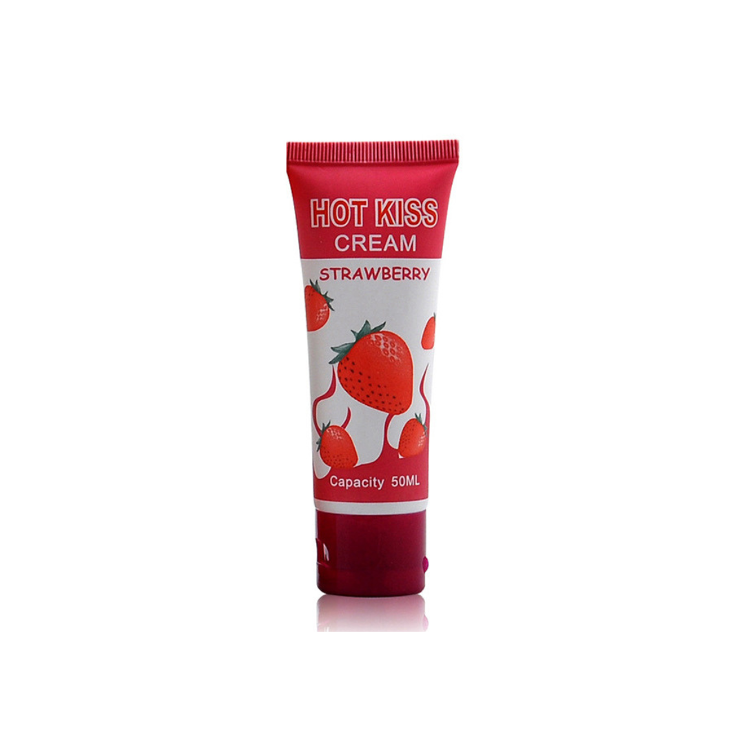 HOT KISS Water-based Lubricant - Strawberry Flavour 50ml