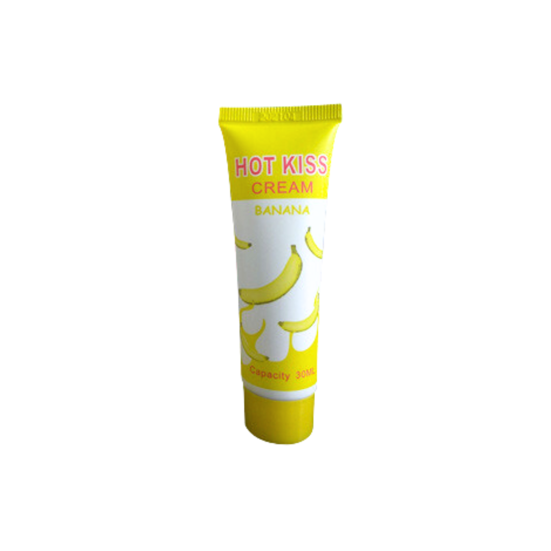 HOT KISS Water-based Lubricant - banana flavor 30ml