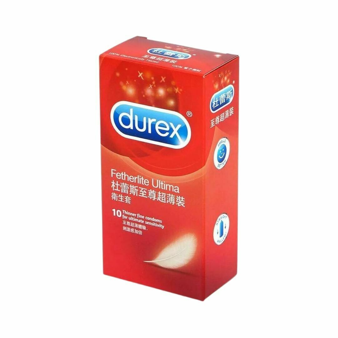 【短效期】杜蕾斯 至尊超薄裝 10 片裝 乳膠安全套
