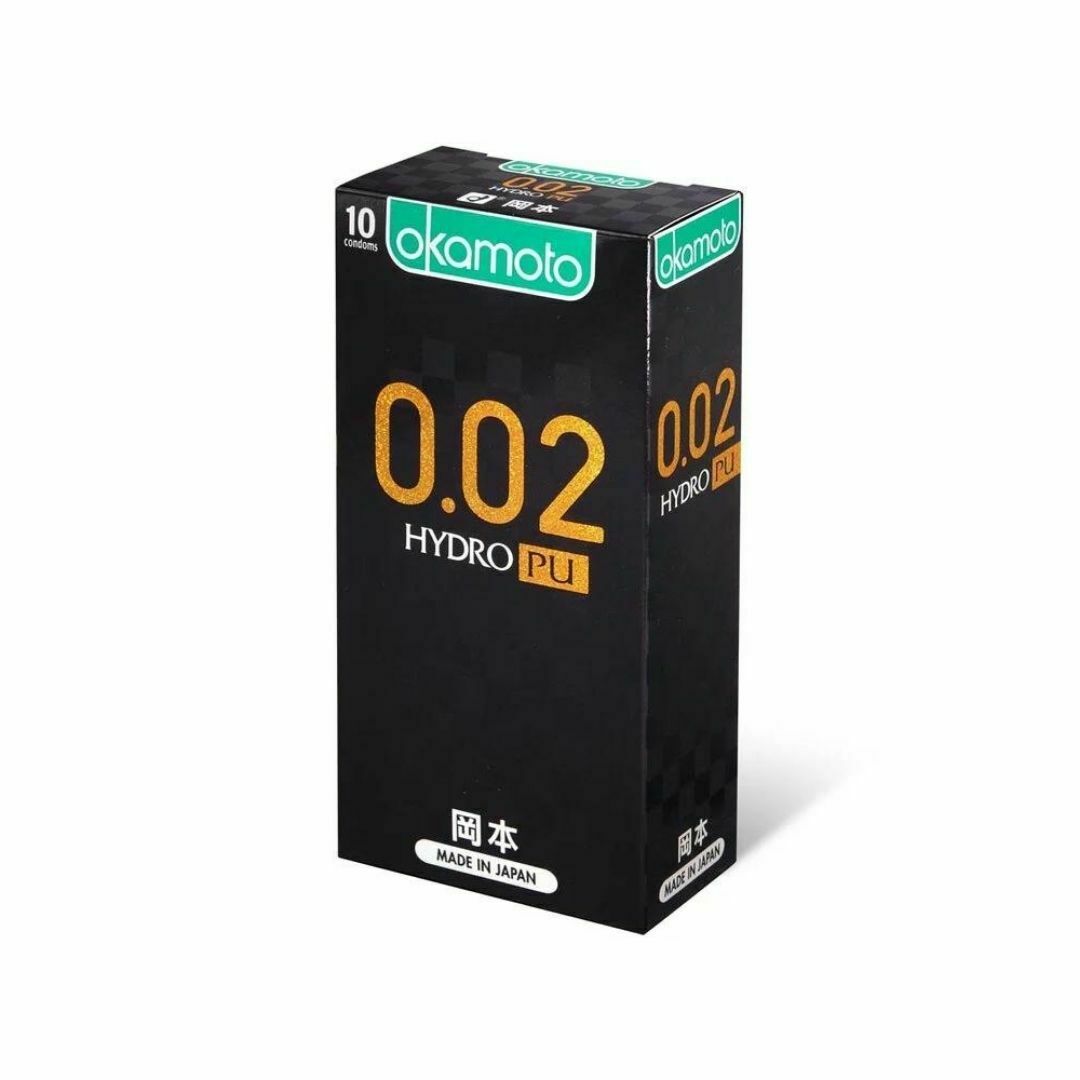 Okamoto 0.02 Hydro Polyurethane 10's Pack PU Condom