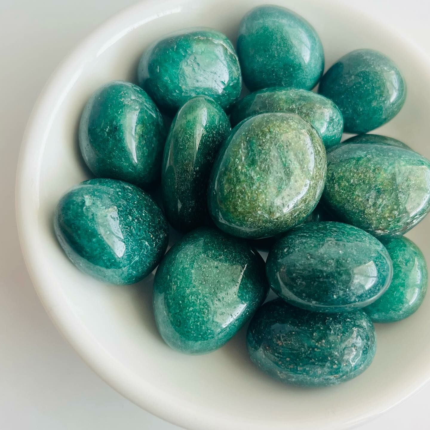 [原石] 鉻雲母 水晶滾石