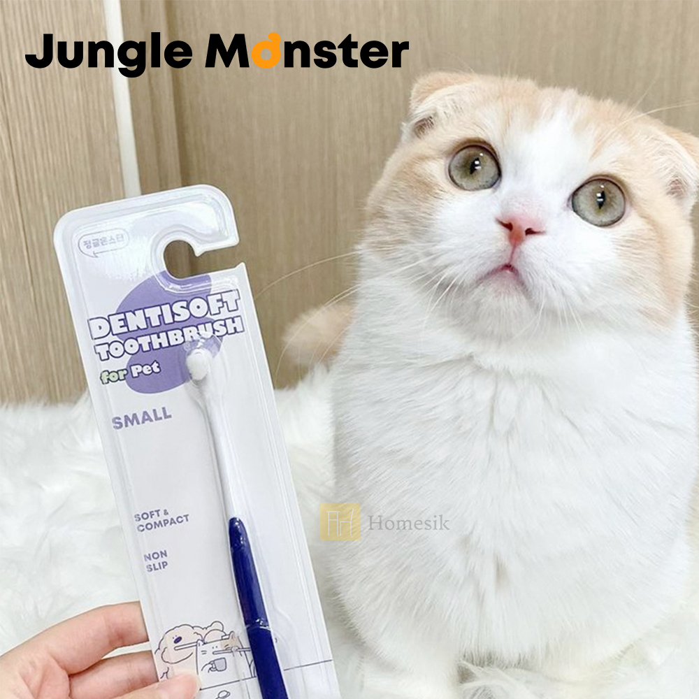 Dentisoft 小型犬 / 貓咪 極細密軟毛寵物牙刷